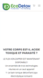 Mobile Screenshot of ecodetox.ca